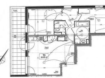 Vente appartement 3 pièces Vente appartement 3 pièces