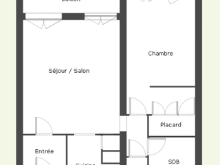 Vente appartement 2 pièces