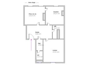 Vente appartement 2 pièces Vente appartement 2 pièces