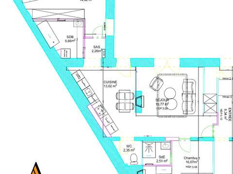 Vente appartement 4 pièces