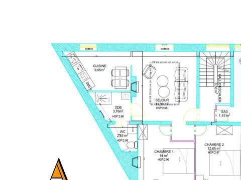 Vente appartement 4 pièces