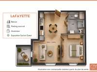 Vente appartement 2 pièces