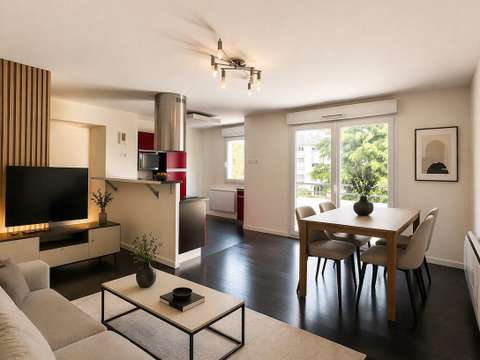 Vente appartement 3 pièces Angers Deux Croix Banchais 49