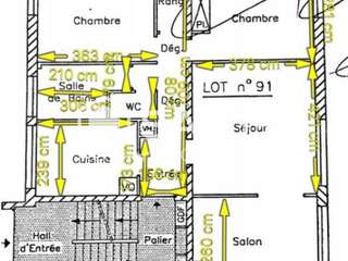 Vente appartement 4 pièces