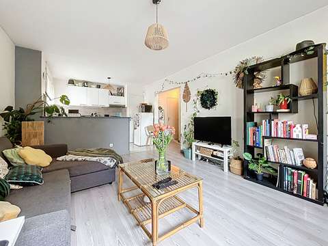 Vente appartement 2 pièces Angers Roseraie Orgemont 49