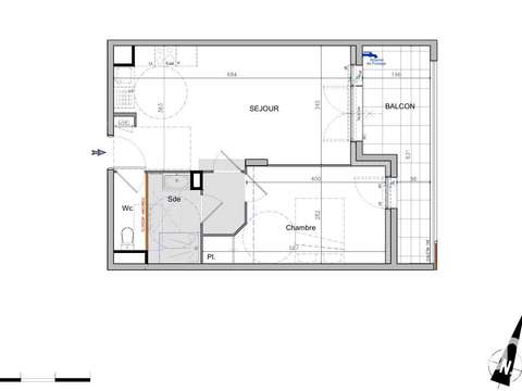 Vente appartement 2 pièces Vente appartement 2 pièces