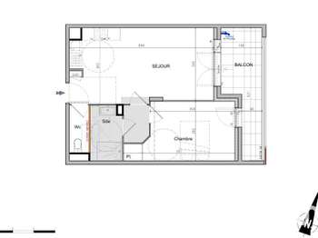 Vente appartement 2 pièces