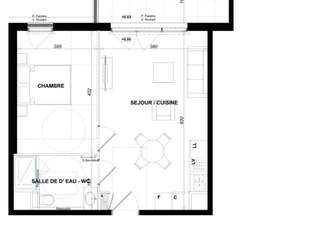 Vente appartement 2 pièces