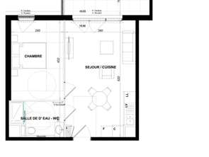 Vente Appartement 2 piècesAntibes