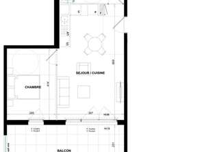 Vente Appartement 2 piècesAntibes