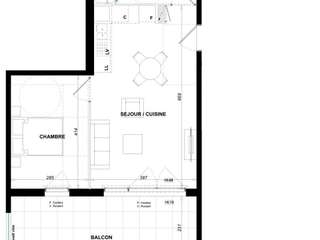 Vente appartement 2 pièces