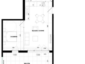 Vente Appartement 2 piècesAntibes