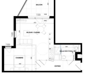 Vente appartement 2 pièces