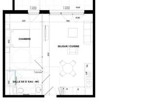 Vente Appartement 2 piècesAntibes