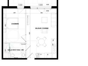 Vente Appartement 2 piècesAntibes