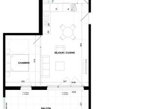 Vente Appartement 2 piècesAntibes