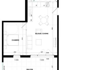 Vente appartement 2 pièces