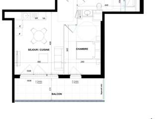 Vente appartement 2 pièces