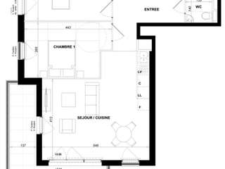 Vente appartement 3 pièces