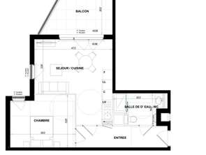 Vente Appartement 2 piècesAntibes