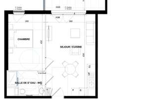 Vente Appartement 2 piècesAntibes