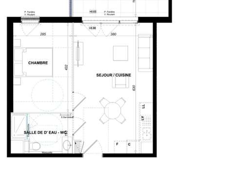 Vente appartement 2 pièces Antibes 06