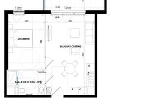 Vente Appartement 2 piècesAntibes
