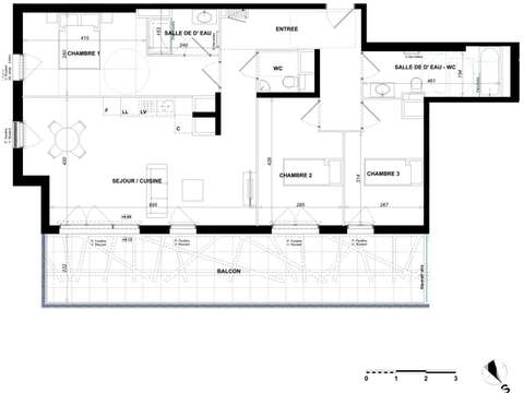 Vente appartement 4 pièces Antibes 06