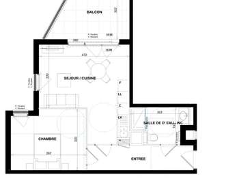 Vente Appartement 2 piècesAntibes