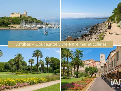Vente appartement 4 pièces Antibes 06