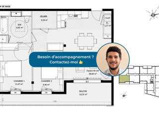 Vente appartement 3 pièces Vente appartement 3 pièces
