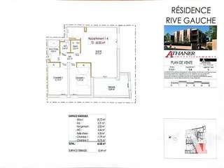 Vente appartement 3 pièces