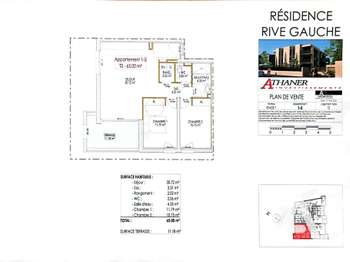 Vente appartement 3 pièces Vente appartement 3 pièces