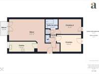 Vente appartement 3 pièces