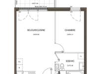 Vente appartement 2 pièces