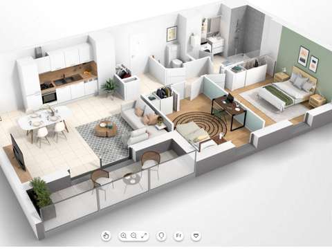 Vente appartement 3 pièces Arzon 56