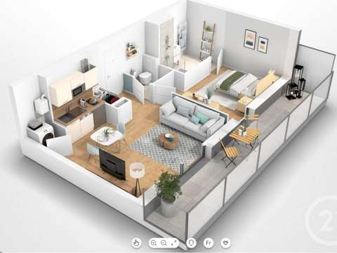 Vente appartement 2 pièces Arzon 56