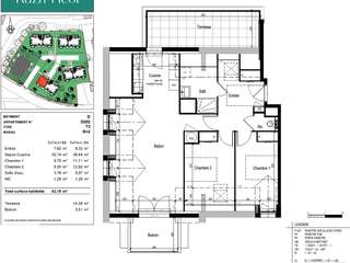 Vente appartement 3 pièces