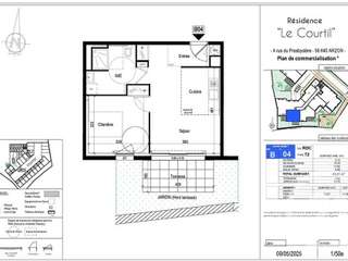 Vente appartement 2 pièces