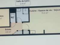 Vente appartement 2 pièces