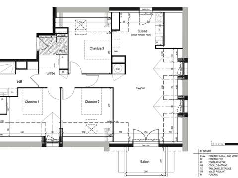 Vente appartement 4 pièces
