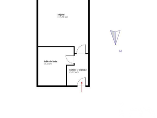 Vente appartement 1 pièce