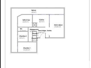 Vente appartement 3 pièces Vente appartement 3 pièces