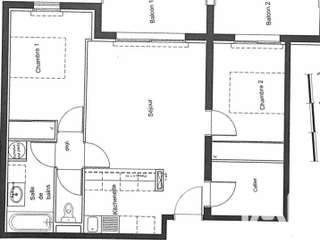 Vente appartement 3 pièces