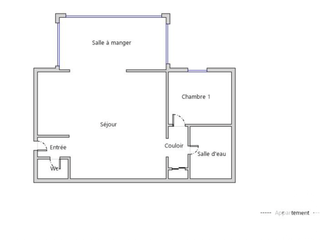 Vente appartement 2 pièces