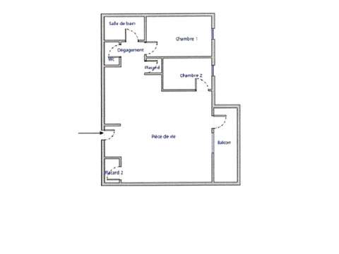 Vente appartement 3 pièces