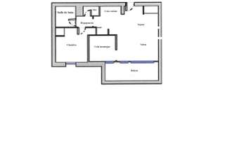 Vente appartement 3 pièces