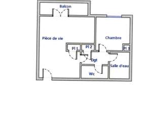 Vente appartement 2 pièces