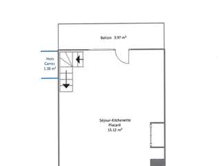 Vente appartement 2 pièces