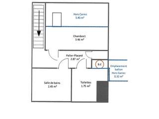 Vente appartement 2 pièces